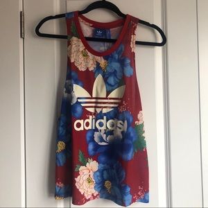 Adidas Chita Floral Tank Top (NWT)